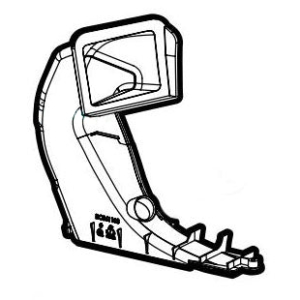 Hayward Vacuum Inlet Top Black - RCX361103236