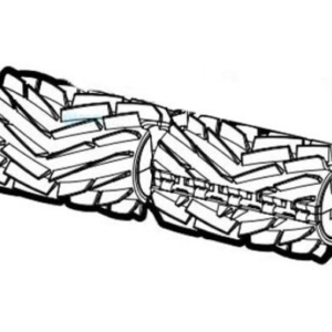 Hayward AquaVac Brush Assembly Front/Back - Long Gray - RCX36132337239