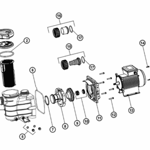 Kripsol S2 Series Pool Pumps (S2-025M to S2-150M)