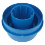 Blue Lagoon End cap 32 mm ABS Blue - F990113