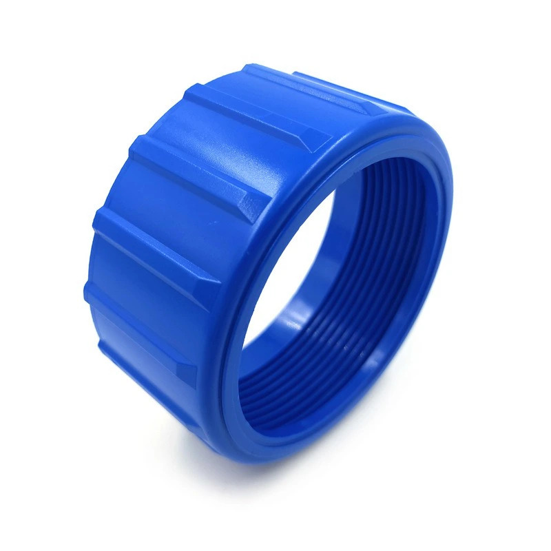 Blue Lagoon Nut 70 mm x 33.5 mm for end cap ABS Blue - B290010 - 1